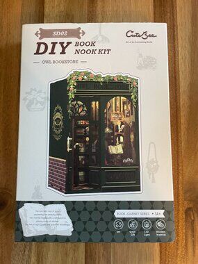 New! CuteBee Book Nook - Owl Bookstore